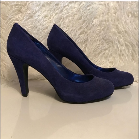 Steve Madden blue suede shoes - Picture 4 of 8